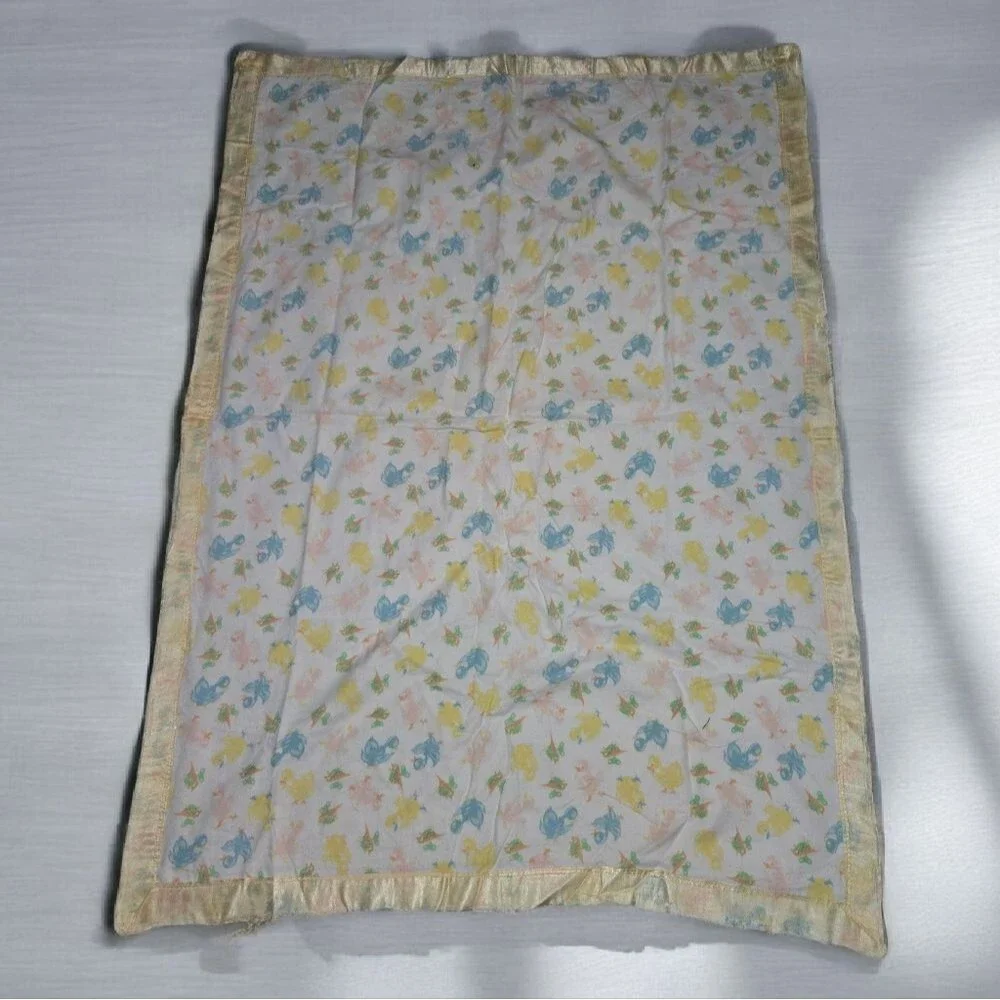 Vintage Handmade Baby Blanket
